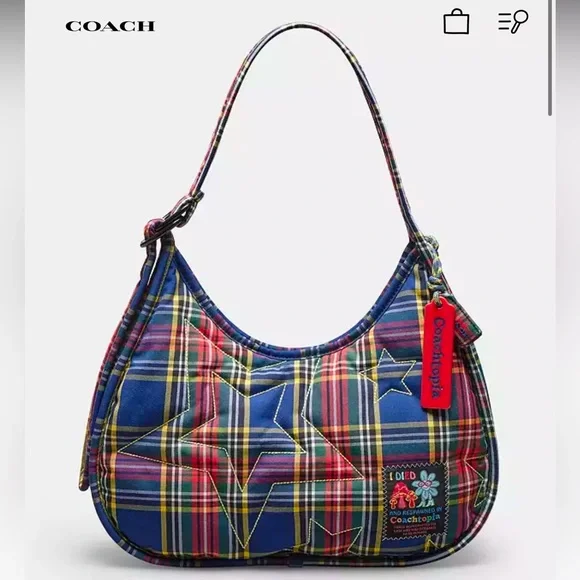 ISO! Coachtopia Ergo plaid quilted Bag - Picture 1 of 1